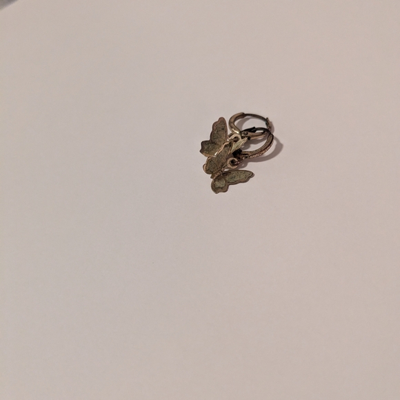 Butterfly Charm Earrings - Picture 1 of 1